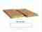 Hladké prkno thermoborovice ThermoWood SHP 19 x 140 mm